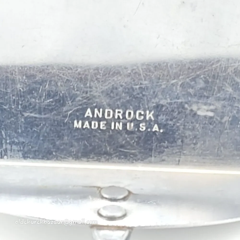 ANDROCK Black Turner Stainless Steel Plastic Hand Wash Only Made In USA